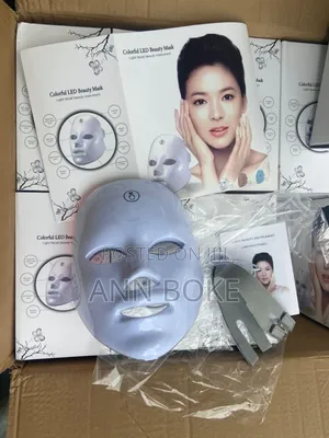 Wireless 7 Colors Light Led Facial Mask Red Light Therapy Photon Face