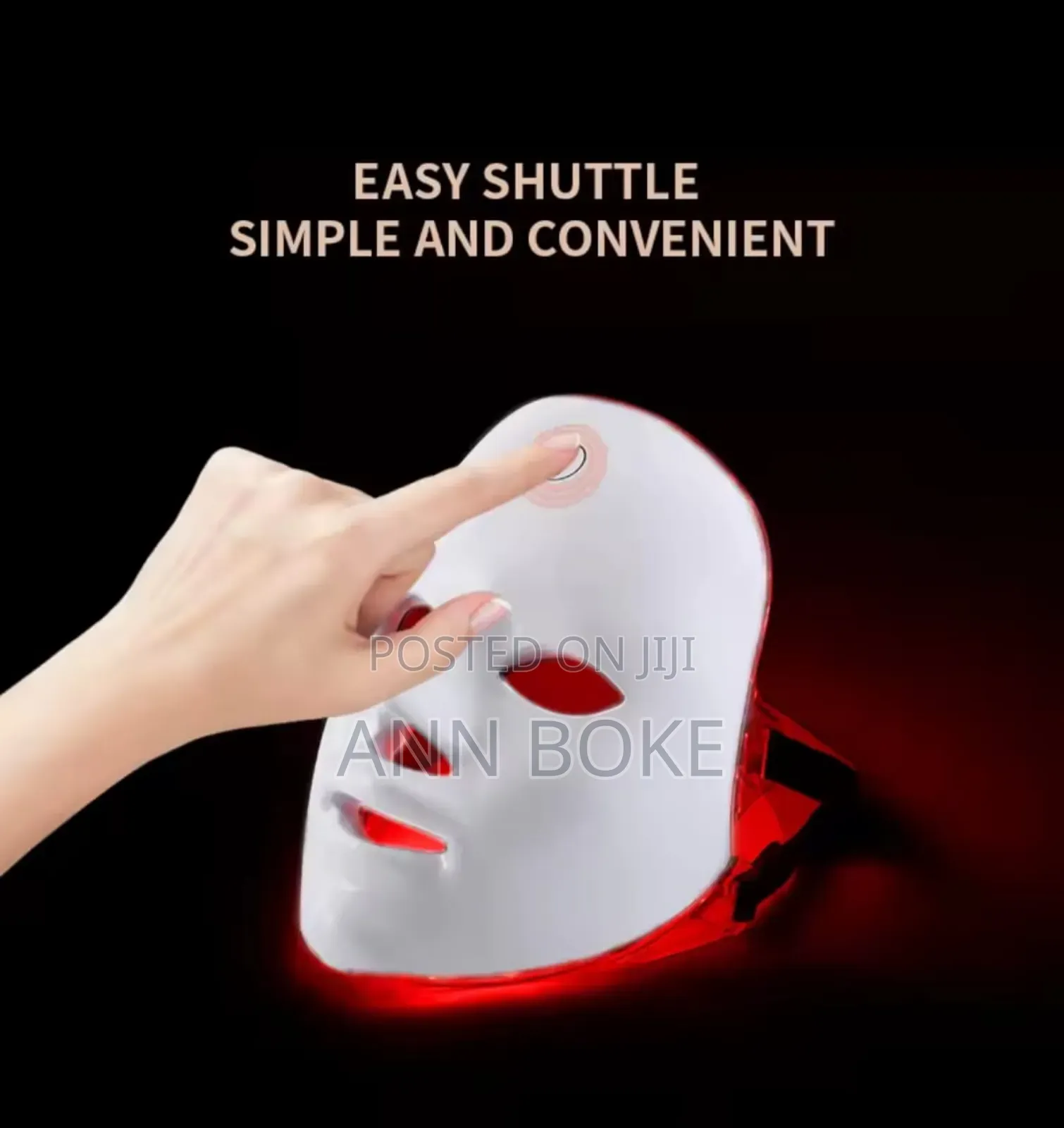 Wireless 7 Colors Light Led Facial Mask Red Light Therapy Photon Face