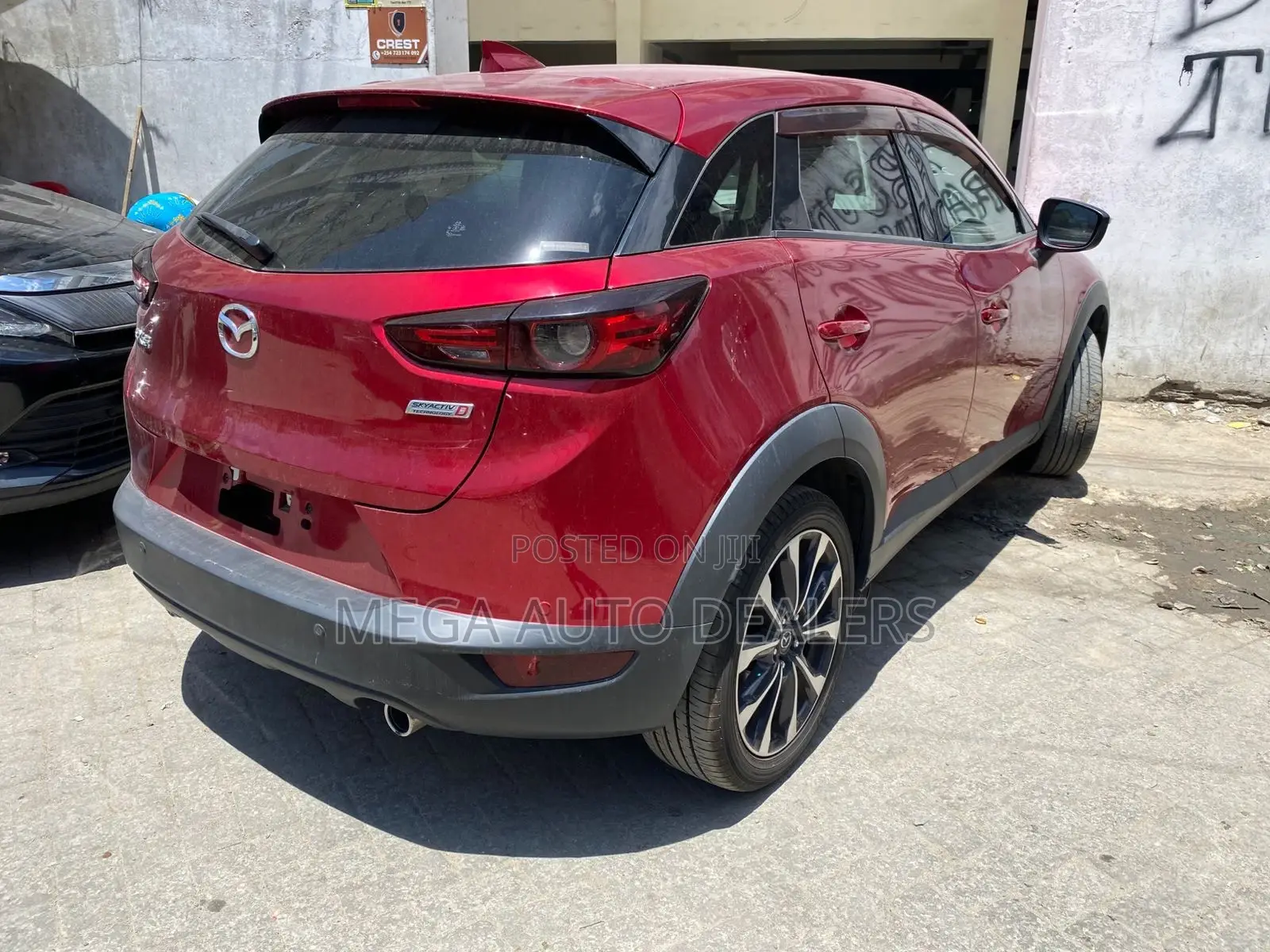 Mazda CX-3 2018 Red