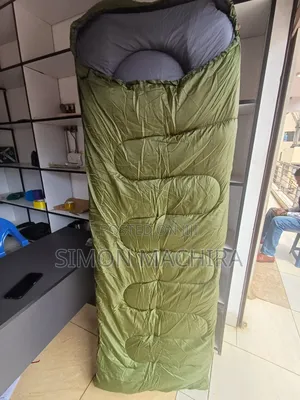 Heavy Duty Jungle Green Adult Sleeping Bag