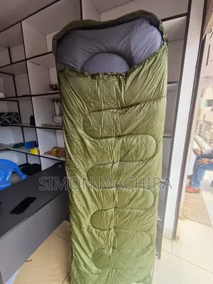 Heavy Duty Jungle Green Adult Sleeping Bag
