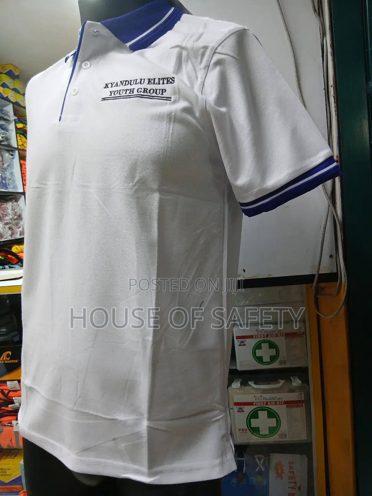 Pure White Cotton Polo