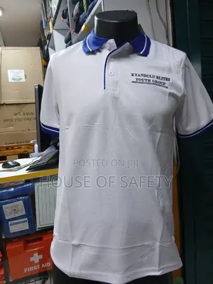 Pure White Cotton Polo