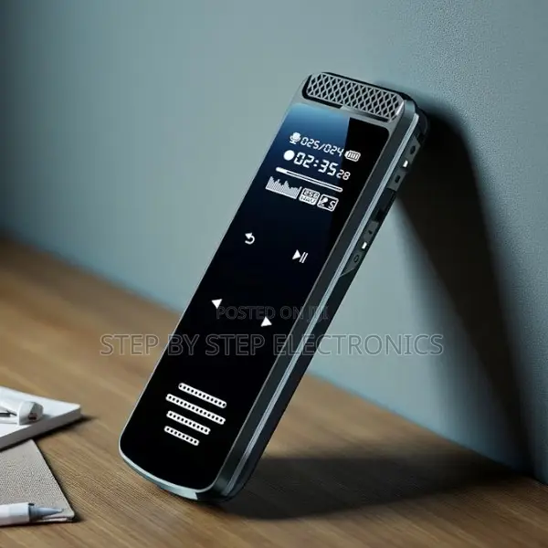 Touch Screen Digital Audio Recorder for Seminars and Business Talks