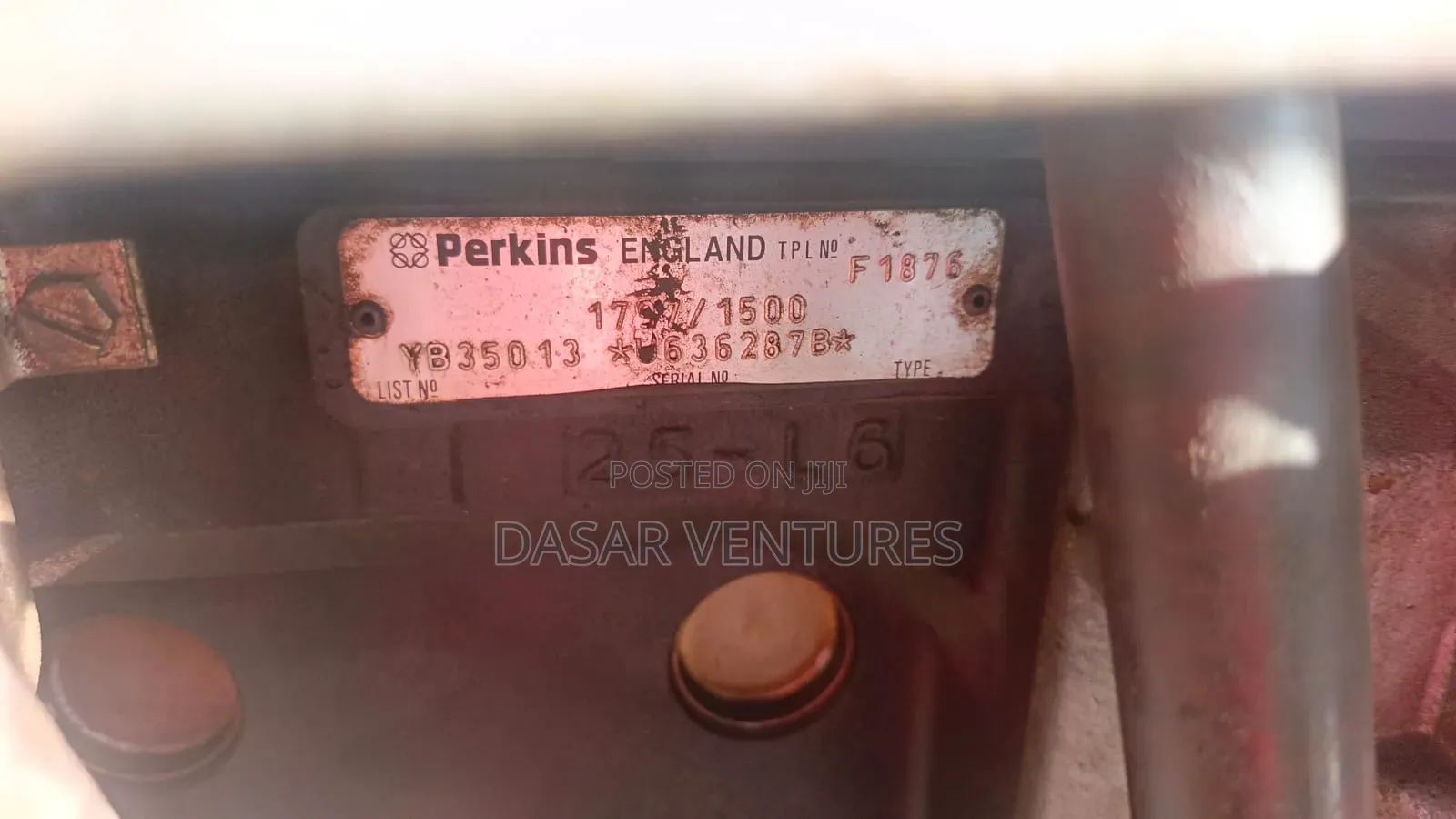 Generator Hire 100kva Perkins