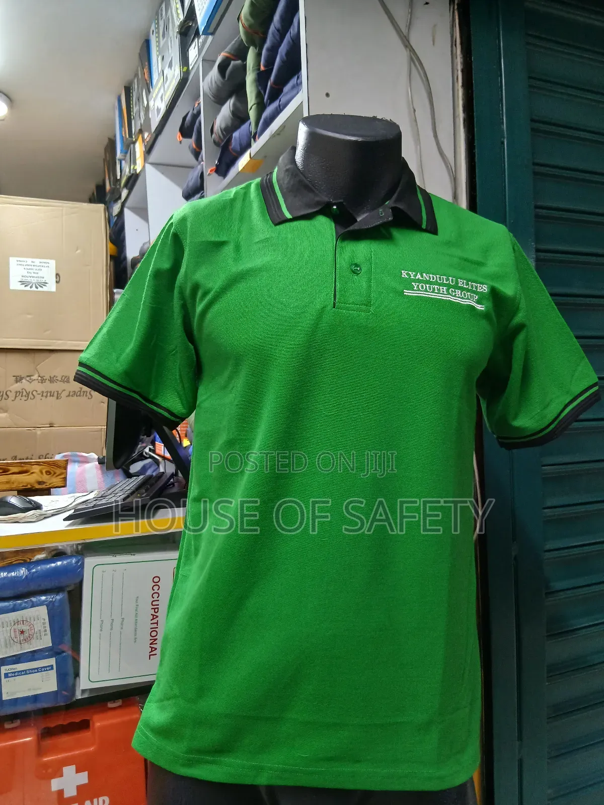 Safaricom Green Polo Tsho