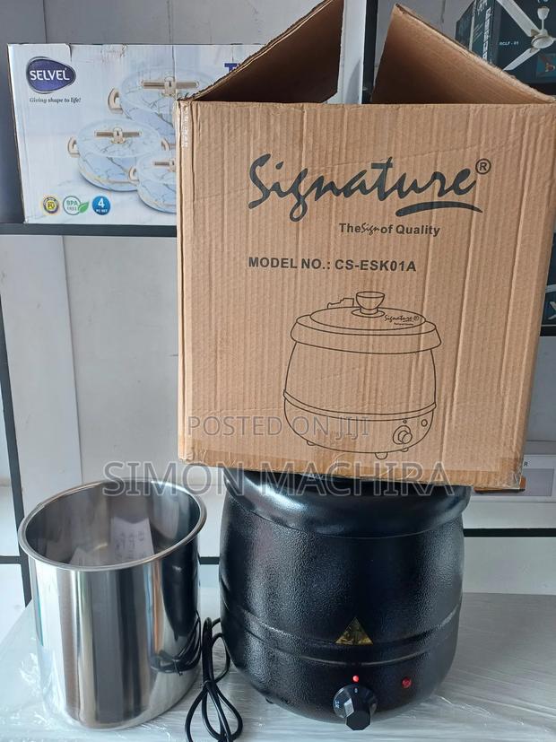 10l Electric Soup Kettle / Pot/ Toureen - main view