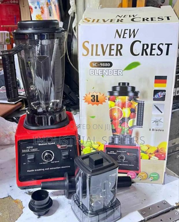 Top Silver Crest Commercial Blender - main view