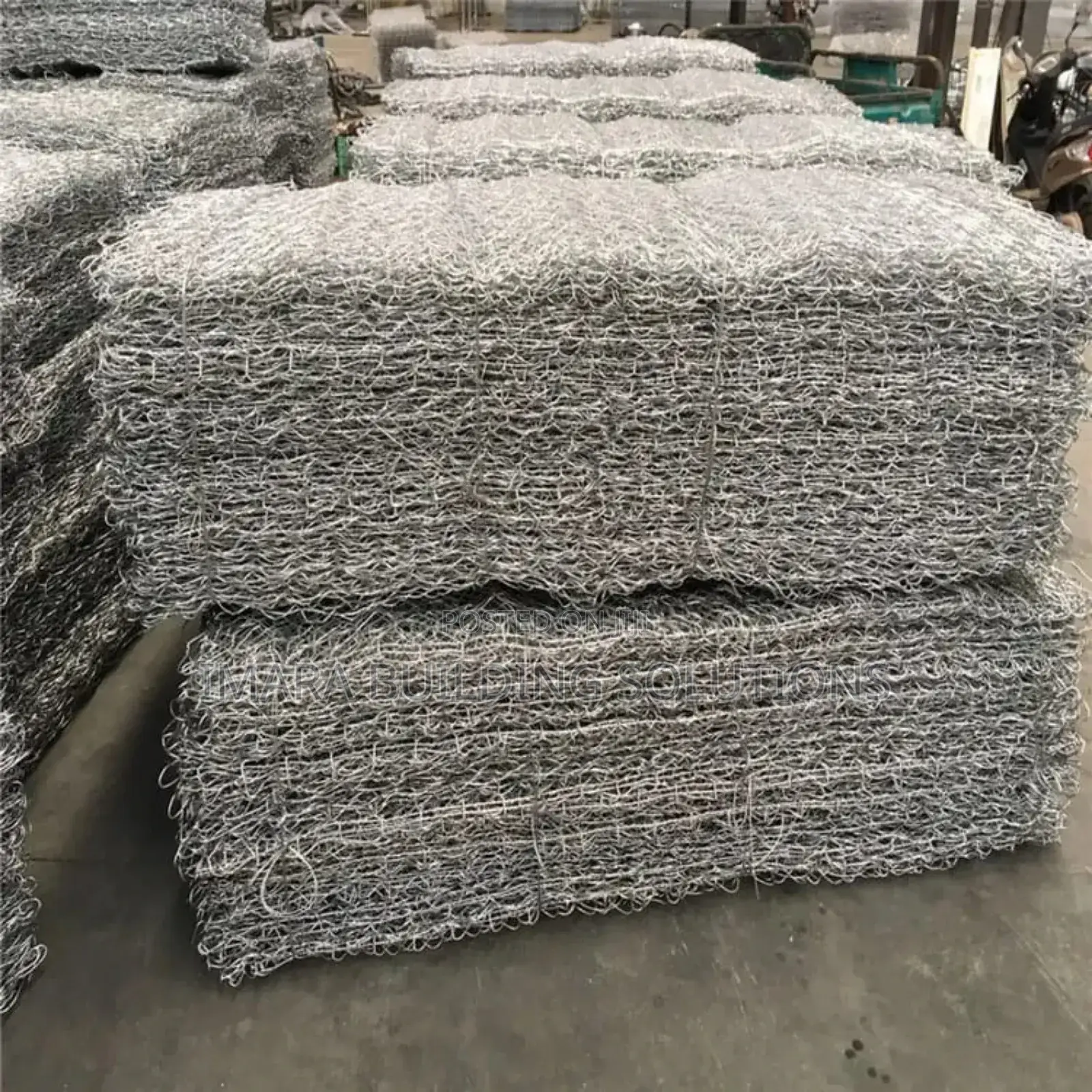 Gabion Wall Baskets – Durable Galvanized Wire Boxes for Civil Works