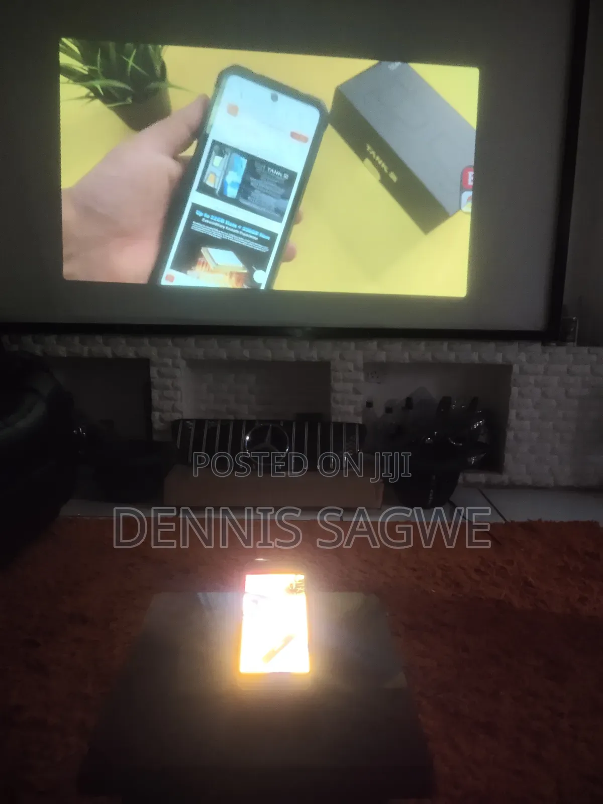 Tank 4 Pro Projector Phone