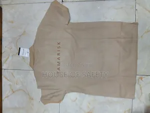 Unisex Beige Polo Pure Cotton Branded Logo