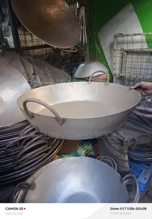 Fish Pan Juakali Fabricated Size 16,20,22,26,30