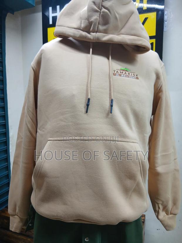 Wide Pockets Hoods With Logo