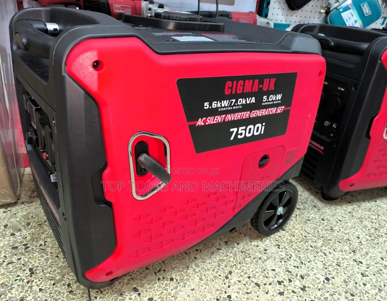 Cigma-Uk 7kva Gasoline Inverter Silent Generator Km7000i-