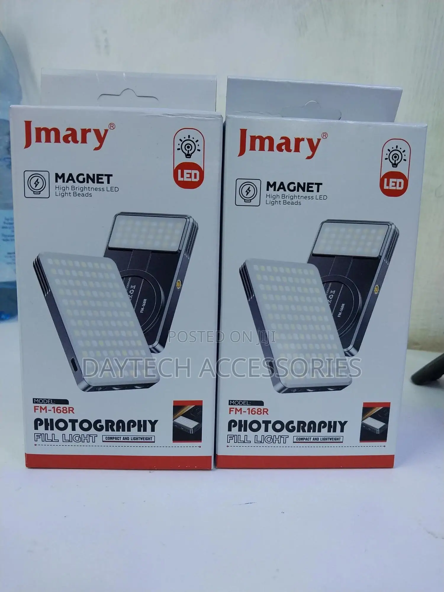Jmary Fm-168r Magnetic Phone Fill Light Portable Video Light.