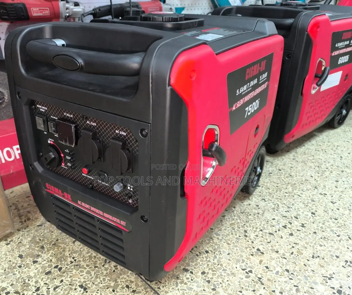Cigma-Uk 7kva Gasoline Inverter Silent Generator Km7000i-