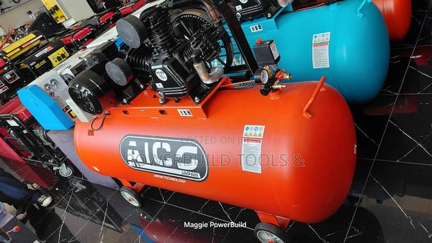 500l Aico Japan Electric Compressor 12.5bars Three Phase 10hp 3 Piston - thumbnail 3