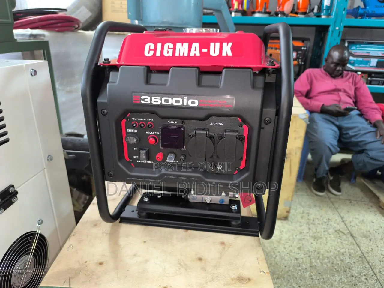 Gasoline Inverter Open Type Generator 3500io-q Cigma-uk 3.5kva