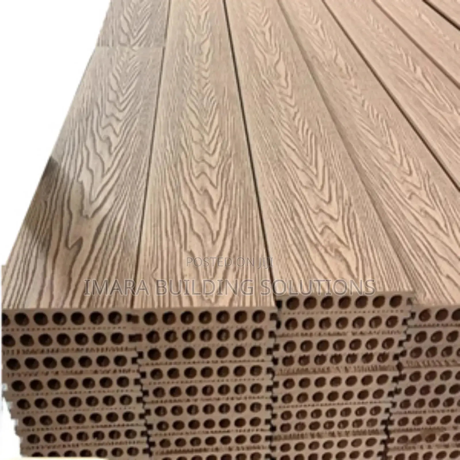WPC Deck Tiles Easy-to-Install Composite Flooring for Outdoors