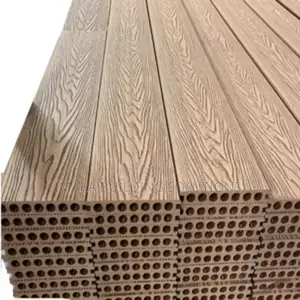 WPC Deck Tiles Easy-to-Install Composite Flooring for Outdoors
