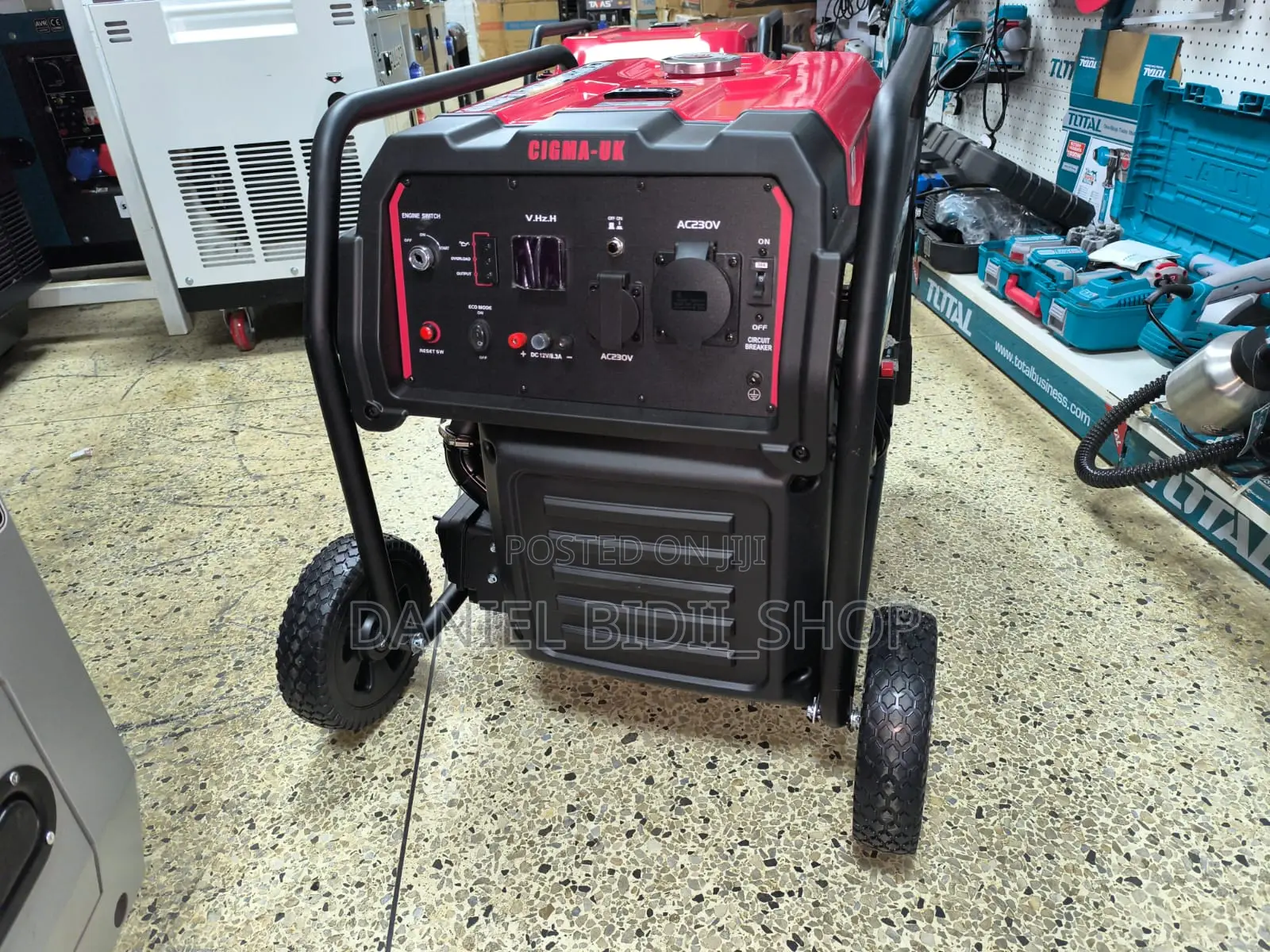 Gasoline Inverter Open Type Generator 15800io-q Cigma-uk 13kva