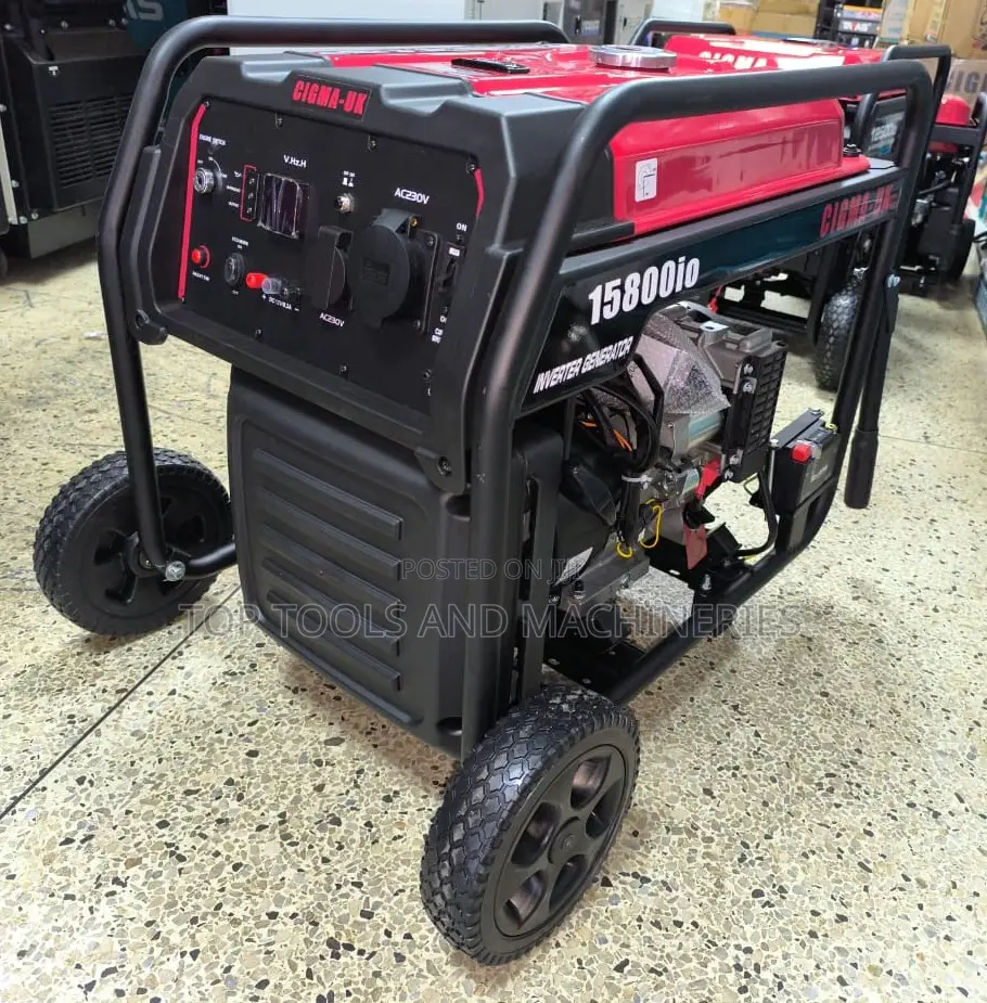 Cigma-Uk 13kva 15800io-Q Gasoline Open Type Inverter Generator