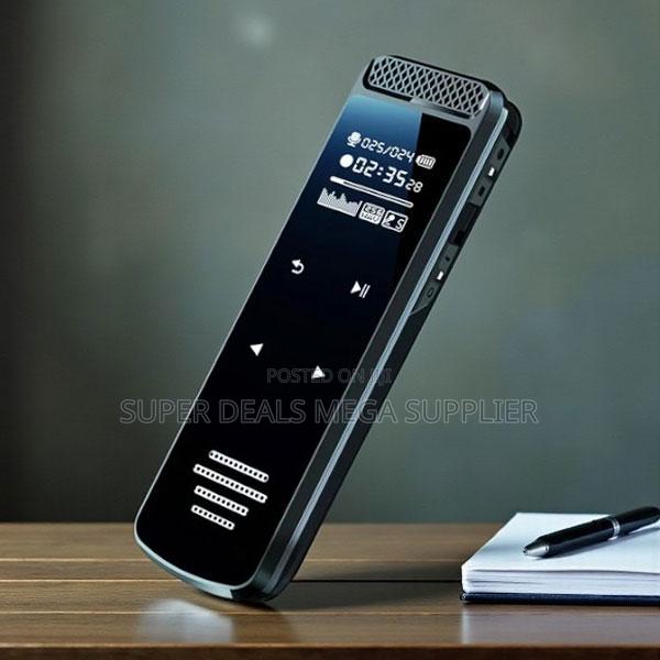 Smart Touch Screen Voice Recorder for Interviews and Presentations