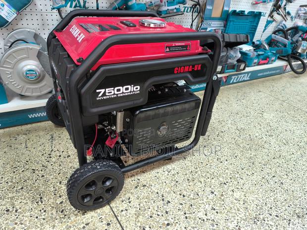 Gasoline Inverter Open Type Generator 7500io-q Cigma-uk 7kva