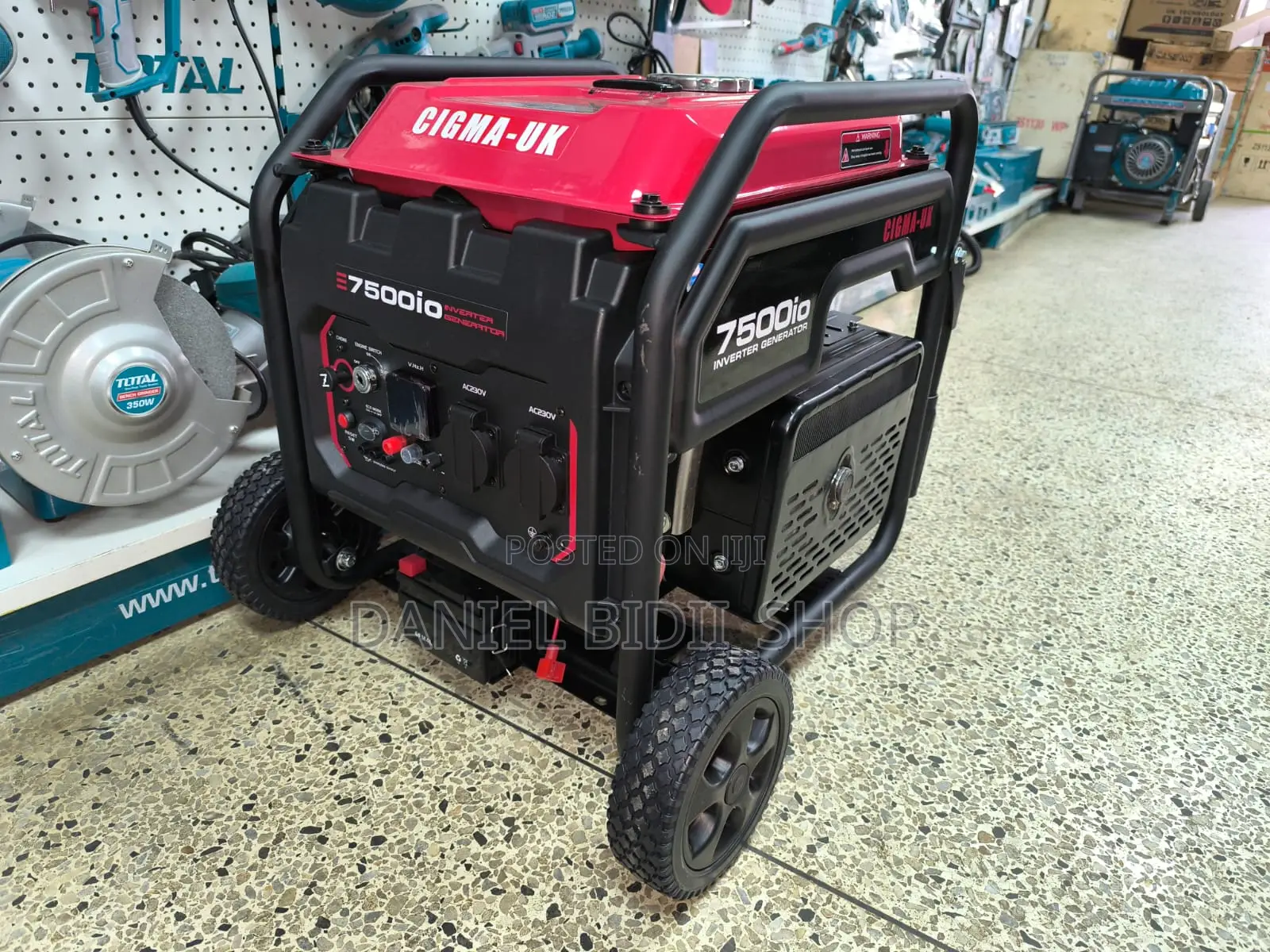 Gasoline Inverter Open Type Generator 7500io-q Cigma-uk 7kva
