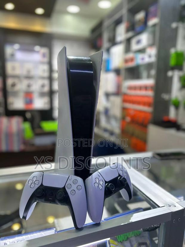 (Pre-Owned) Play Station 5 Standard Digital With 2 Controllers - thumbnail 2