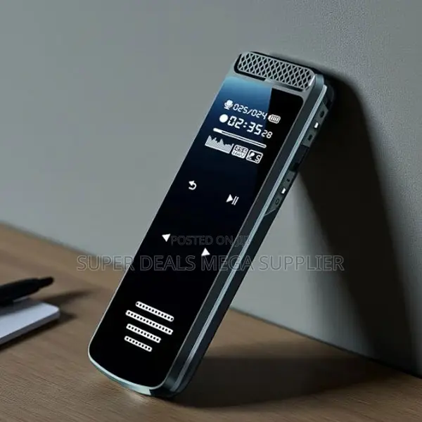 Portable Touch Screen Recorder With Loud Speaker and 3.5mm Jack