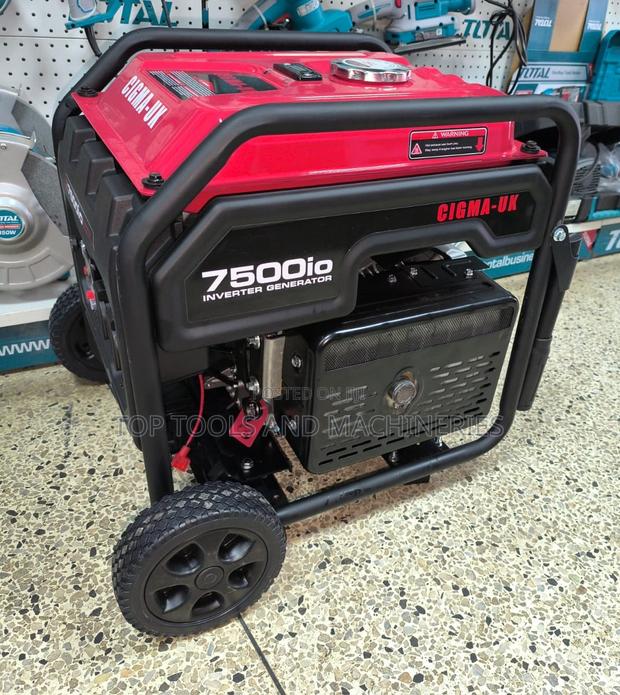 Cigma-Uk 7kva 7500io-Q Gasoline Open Type Inverter Generator