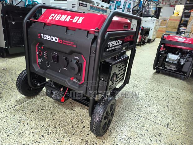 Gasoline Inverter Open Type Generator 12500io-q Cigma-uk 8.5kva