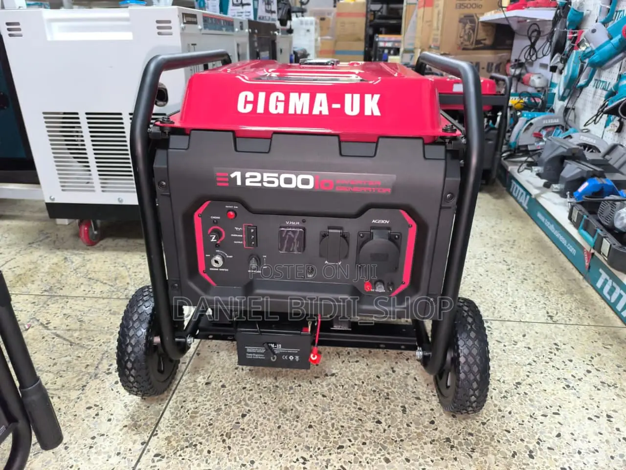 Gasoline Inverter Open Type Generator 12500io-q Cigma-uk 8.5kva