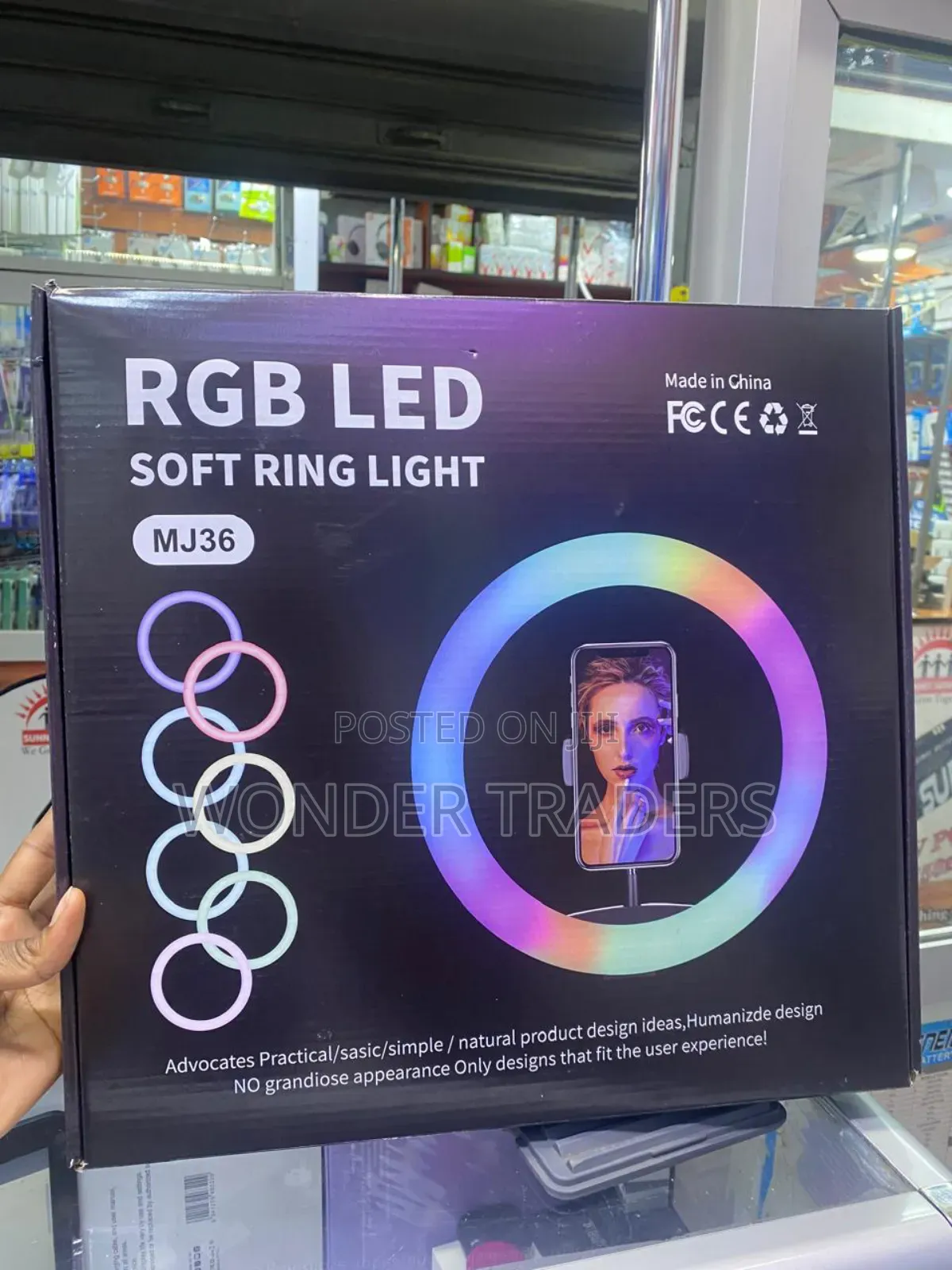14inch Ring Light RGB With Stand