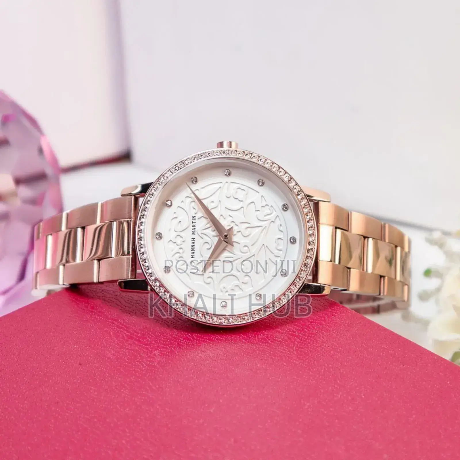 Hannah Martin Ladies Watch Rose Gold Hannah Martin
