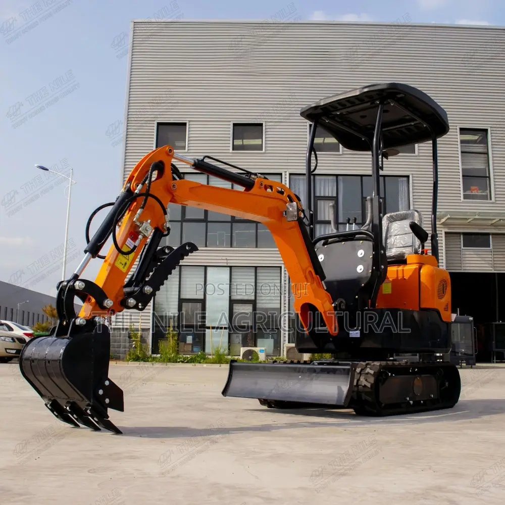 1.2-Ton Mini Tracked Excavator for Agricultural or Construction Use