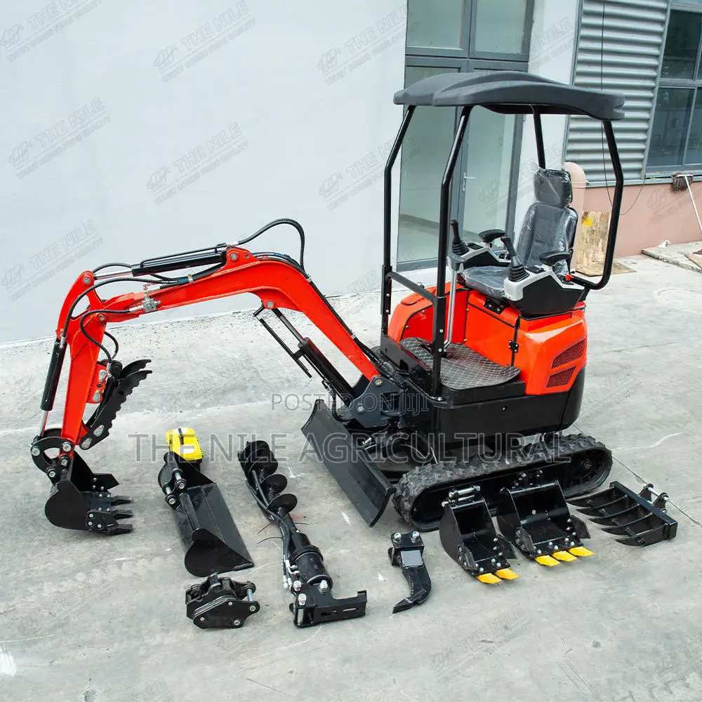 1.2-Ton Mini Tracked Excavator for Agricultural or Construction Use