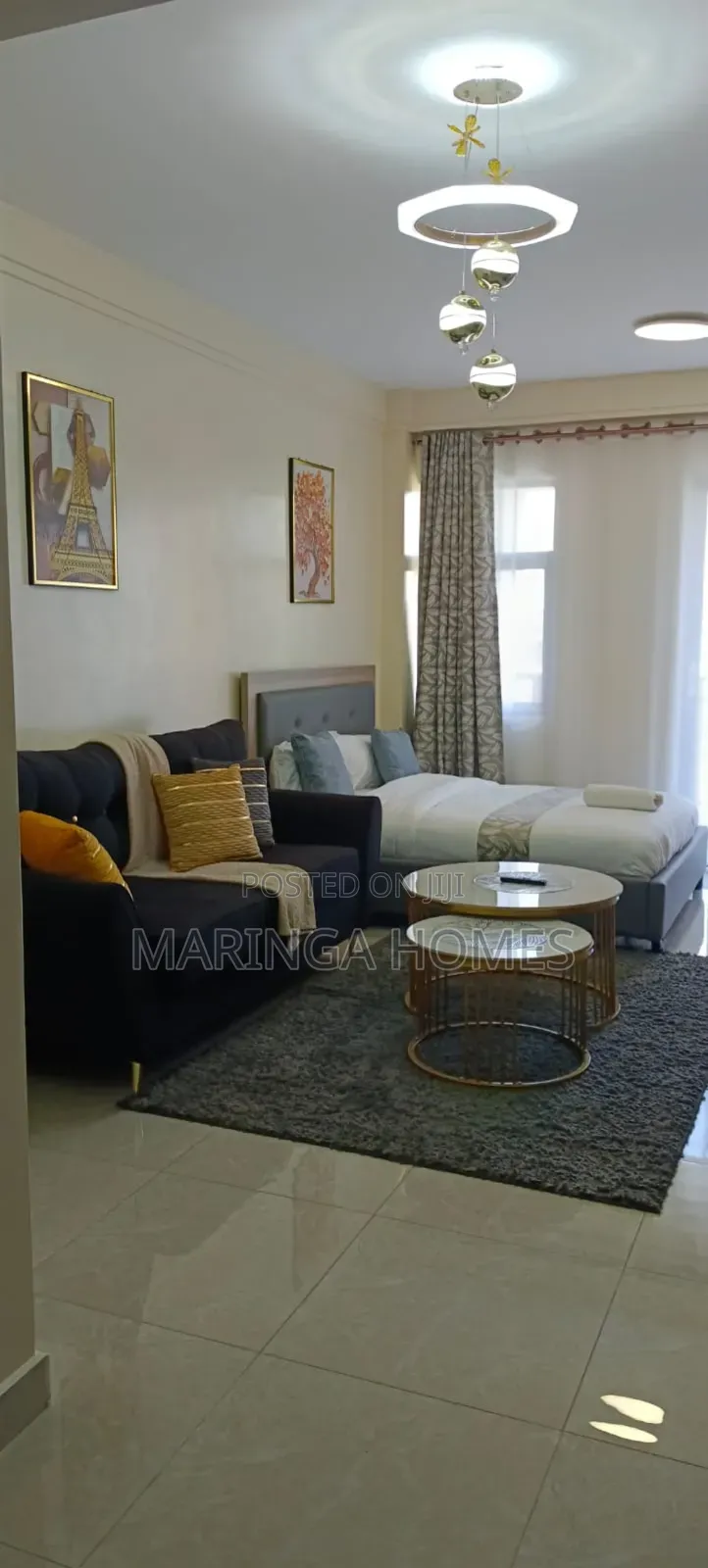 Modern Furnished Studio Apartment in Ruaka – Short Long Stay