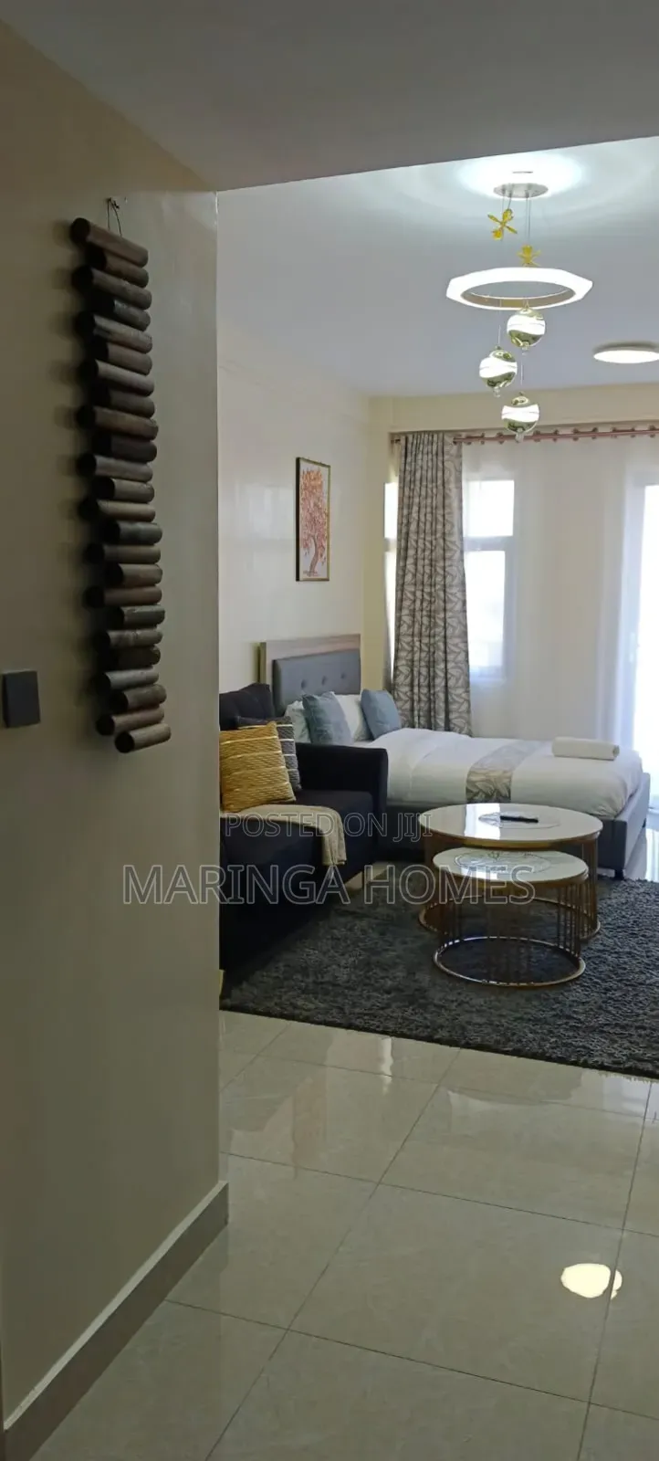 Modern Furnished Studio Apartment in Ruaka – Short Long Stay