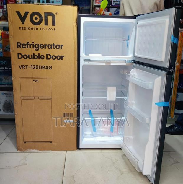 Von 125 Litres Double Door Fridge - thumbnail 3