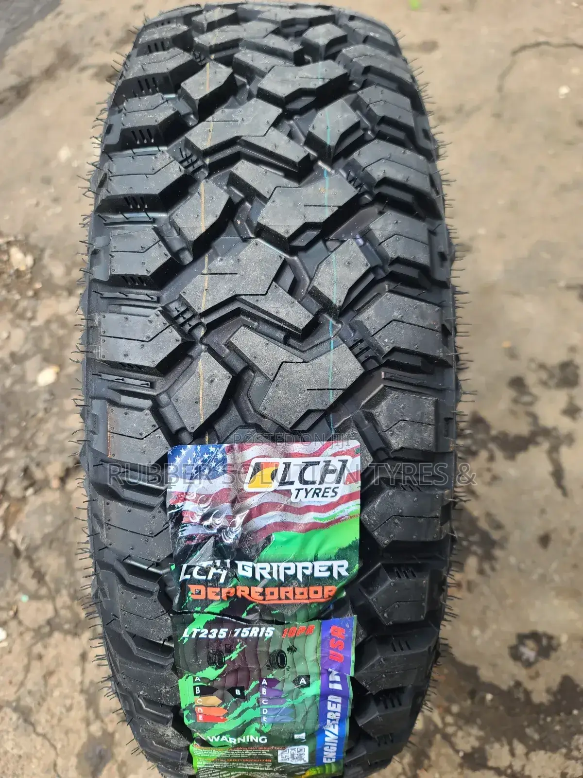 235/75r15 LCH Tyres All-Terrain L/T10pr