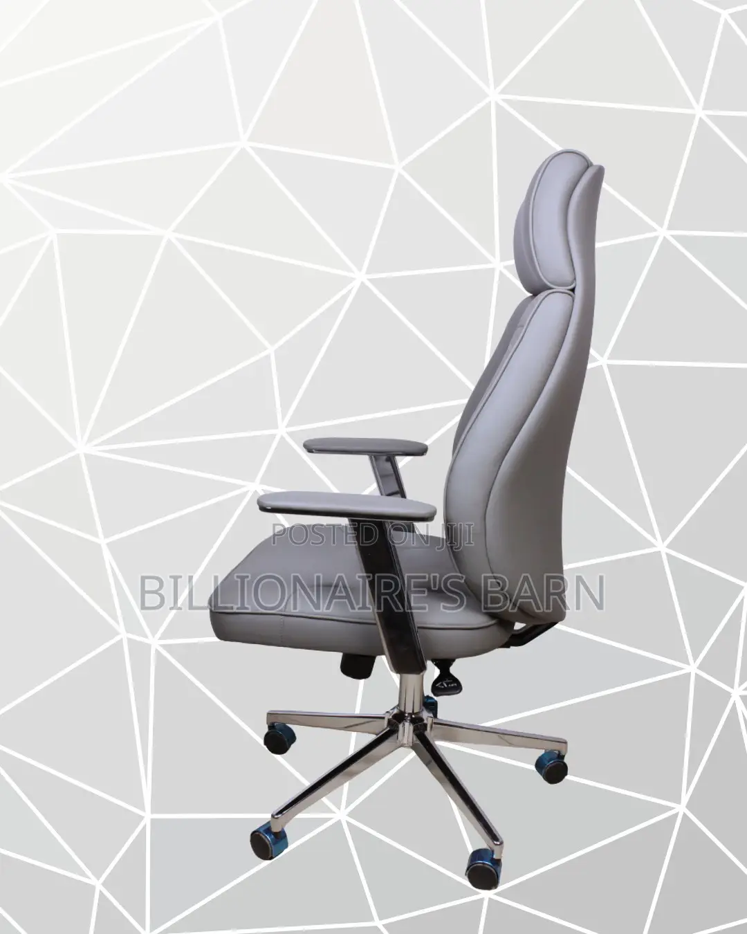 Comfort Grey Steel Office Chair | Order Yours Today
