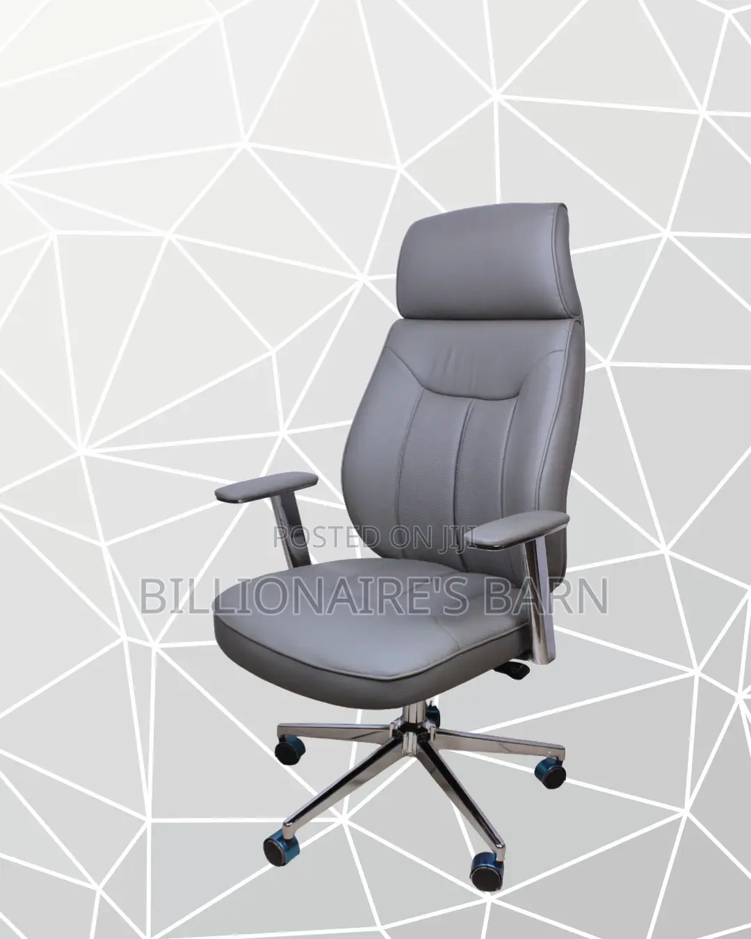 Comfort Grey Steel Office Chair | Order Yours Today