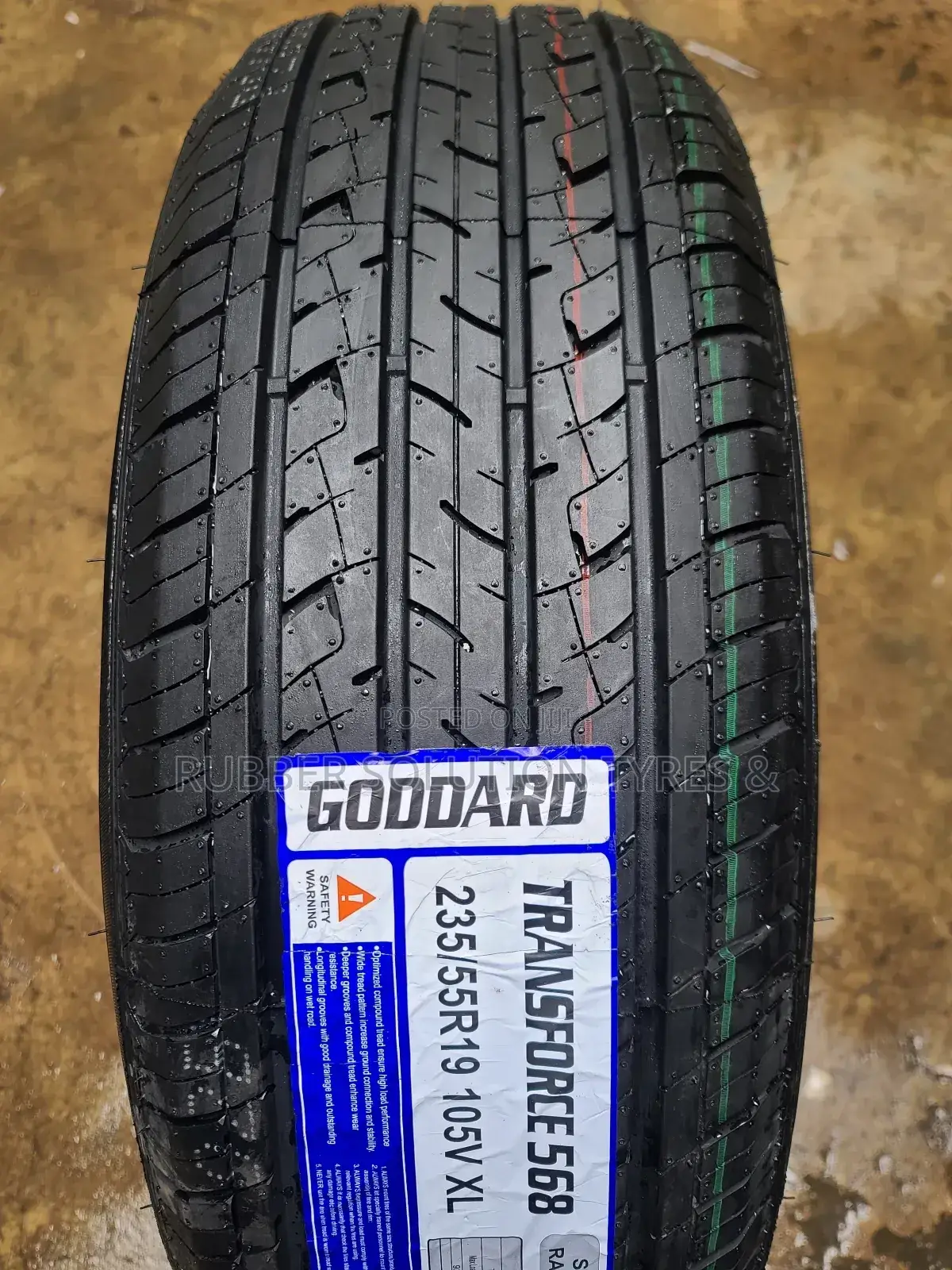 235/55r19 Goddard Tyres 105 v X/L