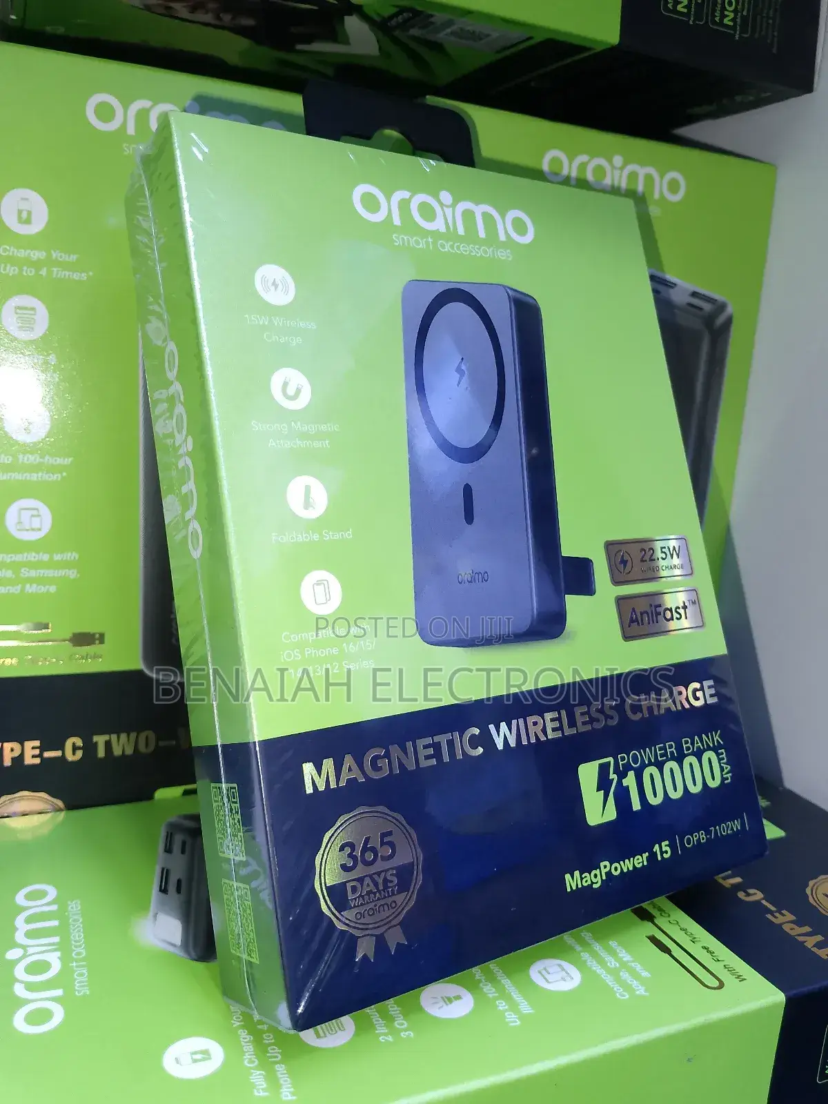 Magnetic Wireless Charge 10000 Mah,22.5v