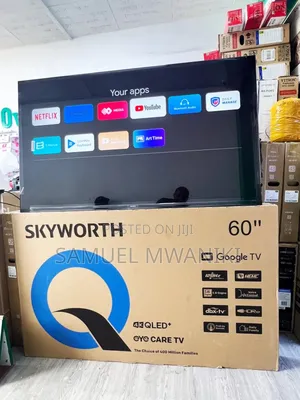 Skyworth 60" Qled Uhd Google Tv New Model
