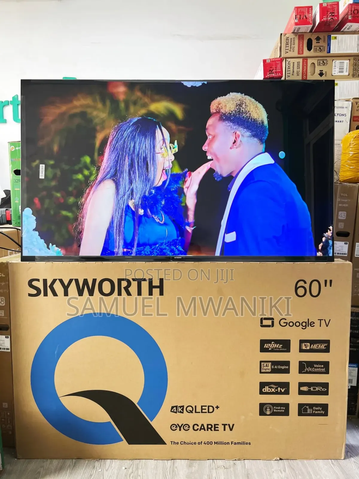 Skyworth 60" Qled Uhd Google Tv New Model