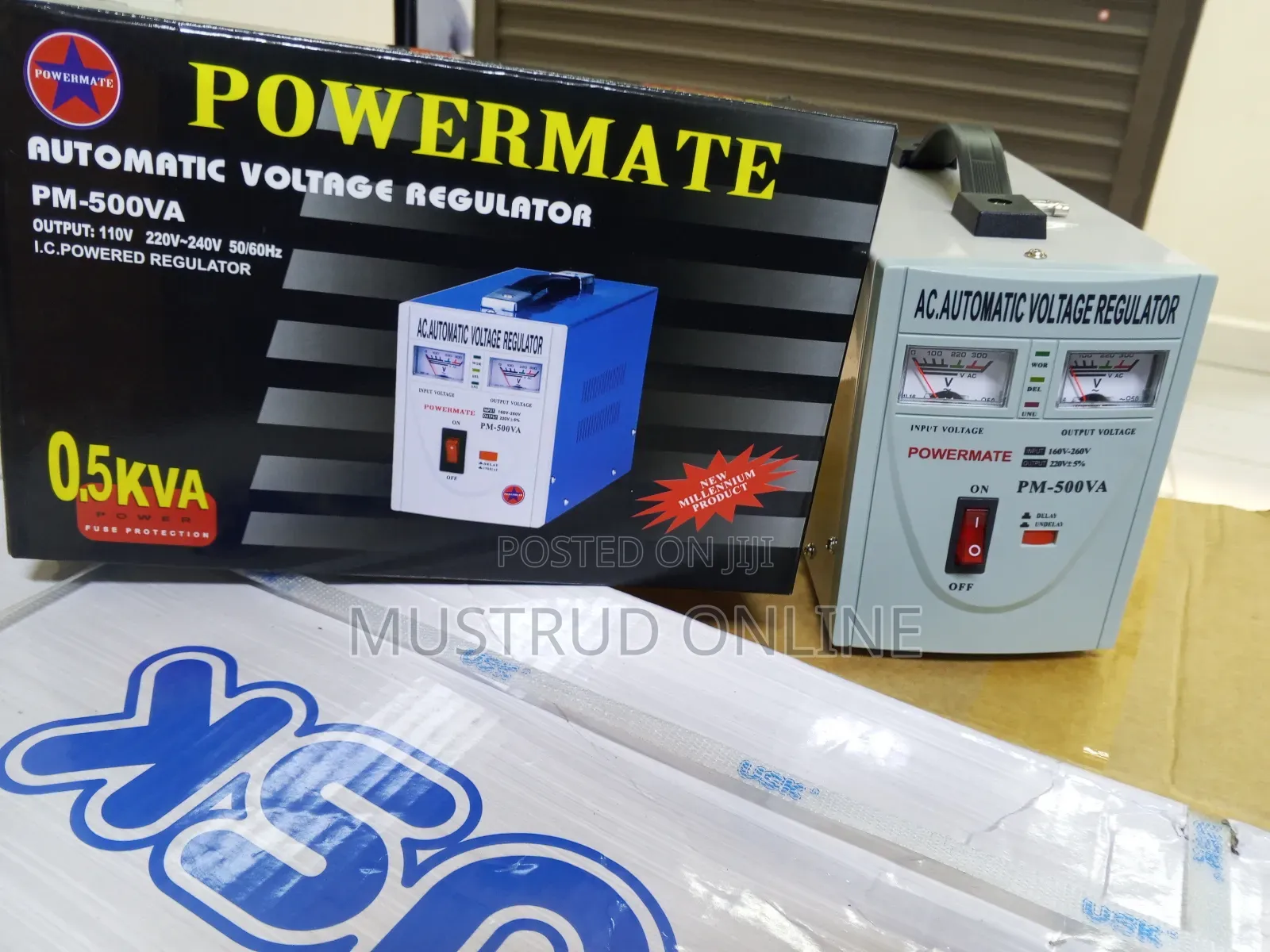 Powermate Pm- 500va( 0.5kva) Automatic Voltage Regulator