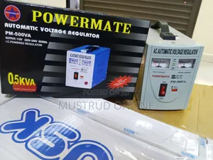 Powermate Pm- 500va( 0.5kva) Automatic Voltage Regulator